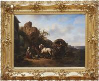 KS 080
          <br/>
          De pleisterplaats
          <br/>
          <em>Verschuur, Wouterus (1812-1874)</em>